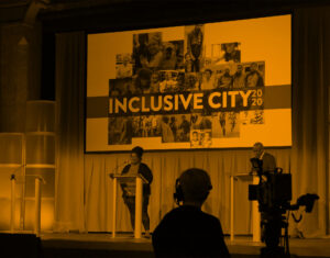 Tamara Winfrey-Harris and Vop Osili speak at CICF's Inclusive City 2020